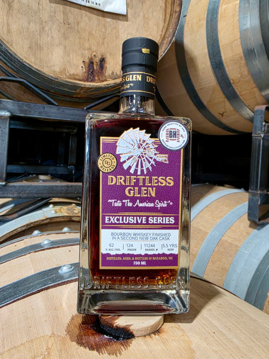 Driftless Glen Exclusive Series Finished in a Second Oak Cask - Barrel #11244 - Bourbon Hunter 750ml
